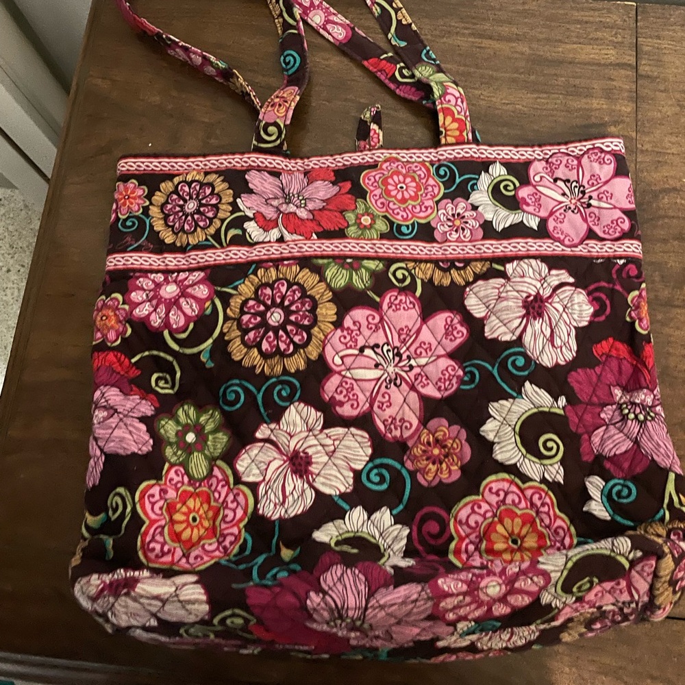 Vera Bradley “mod floral pink” tote